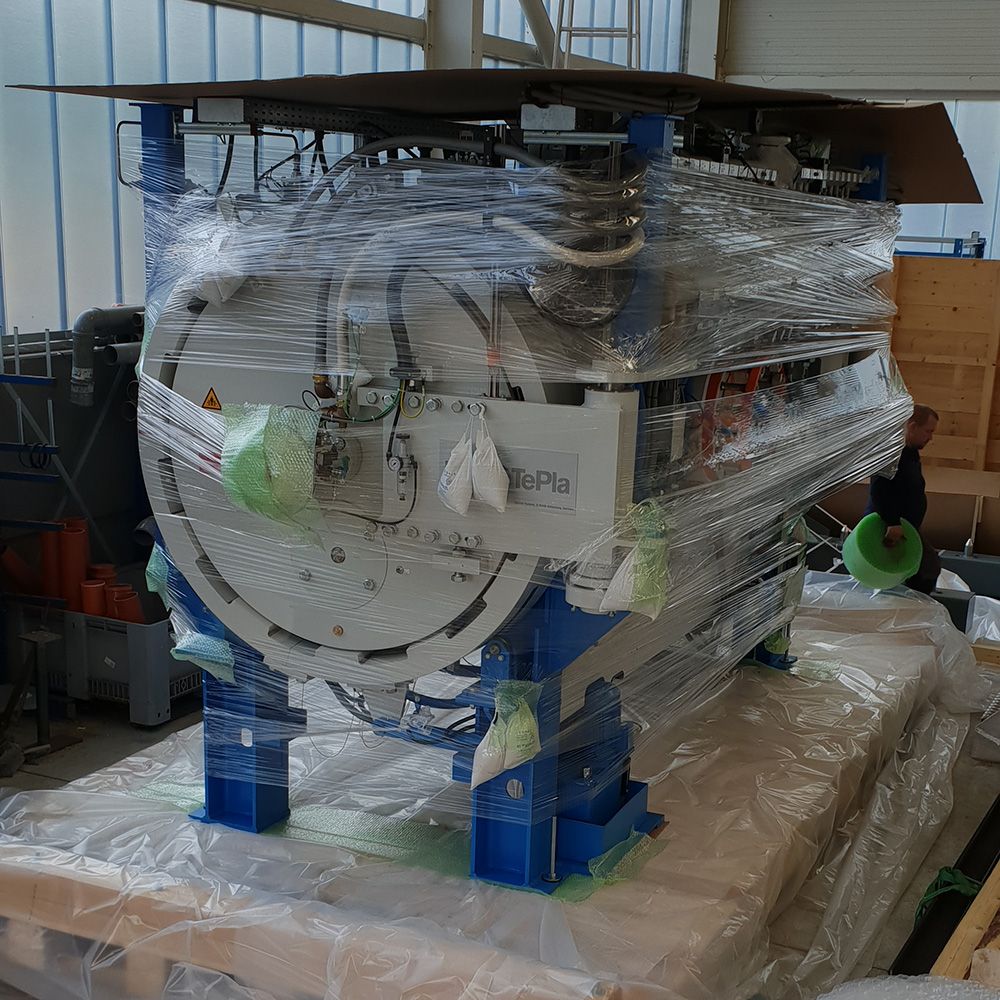 Vorbereitungen für den Versand