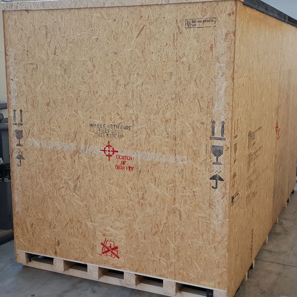 Vorbereitungen für den Versand